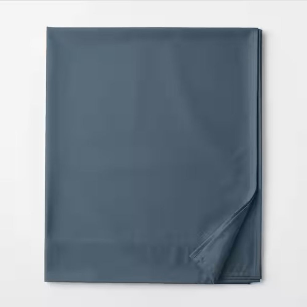 The Company Store Legends Hotel Supima® Sateen Deep Pocket Flat Bed Sheet